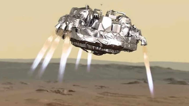 Η κάθοδος του ευρωπαϊκού ρομπότ Shiaparelli στον πλανήτη Αρη