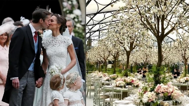 Tο μαγεμένο δάσος: Η ονειρεμένη διακόσμηση της δεξίωσης της Πίπα Μίντλετον