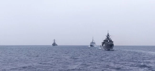Συνεκπαίδευση Ελληνικών Ενόπλων Δυνάμεων - Αεροπλανοφόρο Σαρλ Ντε Γκολ