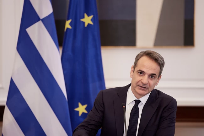 Τηλεδιάσκεψη Μητσοτάκη με Σαρλ Μισέλ και Ευρωπαίους ηγέτες: Ζήτησε κοινή προμήθεια αερίου σε επίπεδο ΕΕ