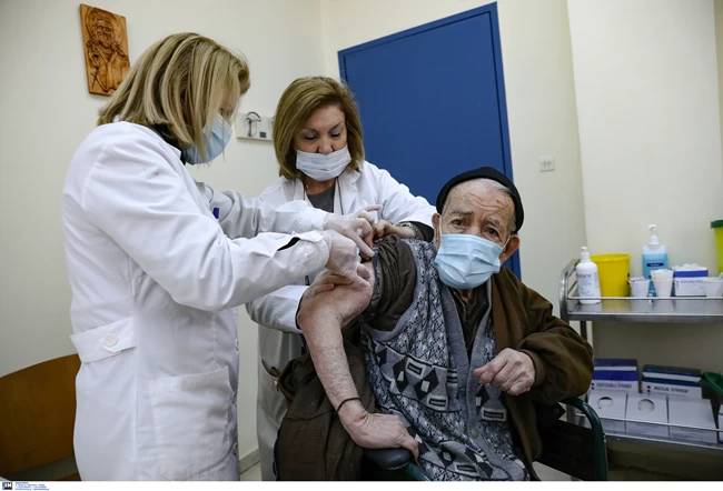 Κορονοϊός: Έσπασε το φράγμα των 200.000 εμβολιασμών τον Ιανουάριο - Στο 2,05% το ποσoστό κάλυψης του πληθυσμού