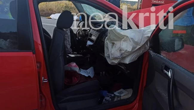 τροχαίο Κρήτη