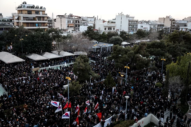 Νέα Σμύρνη συγκέντρωση