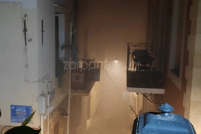 Φωτιά σε σπίτι στα Χανιά