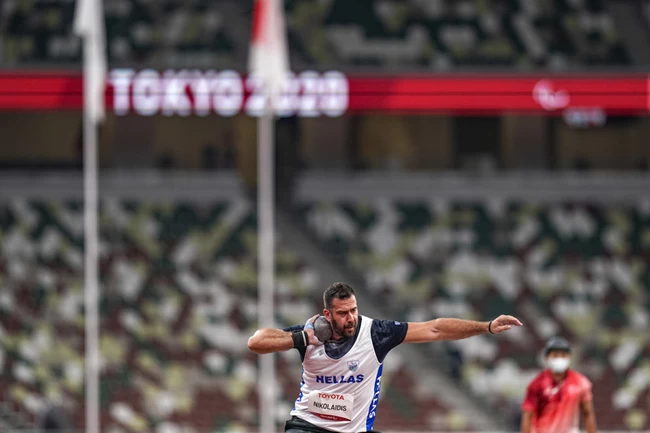 Παραολυμπιακοί Αγώνες: "Χάλκινος" στη σφαίρα ο Στράτος Νικολαΐδης