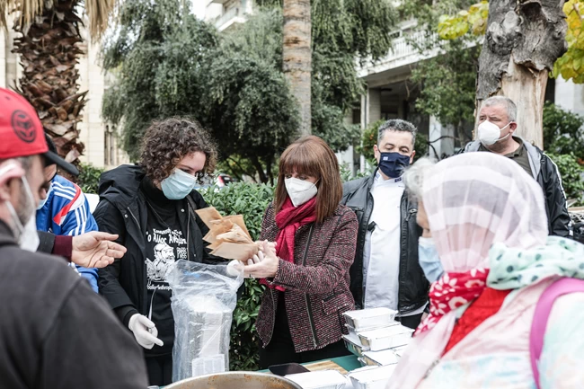 Κατερίνα Σακελλαροπούλου Συσσίτιο