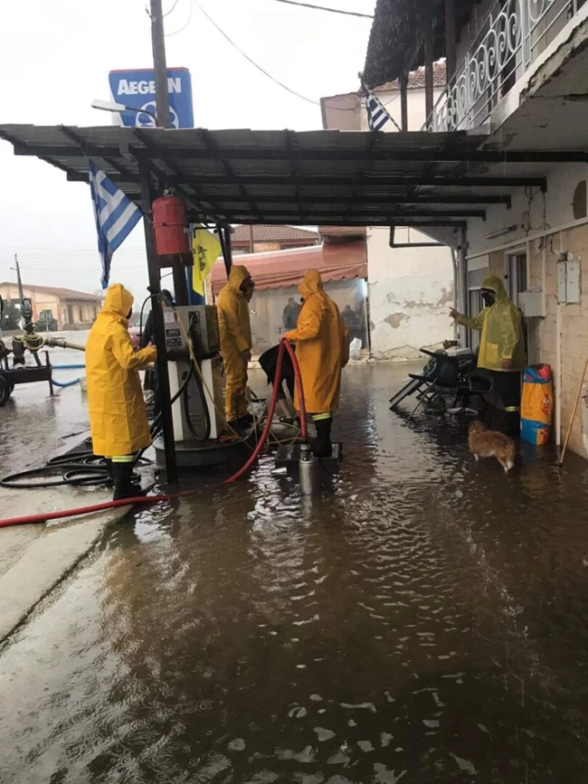 Κακοκαιρία και πλημμύρες στις Σέρρες