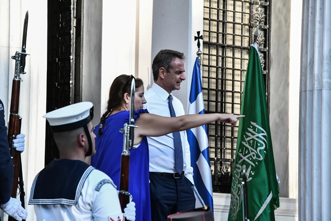 Μητσοτάκης Μπιν Σαλμάν