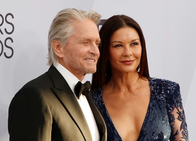 catherine zeta jones michael douglas