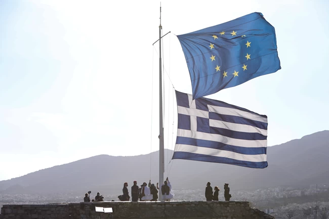 Σημαια Ελλαδα ΕΕ