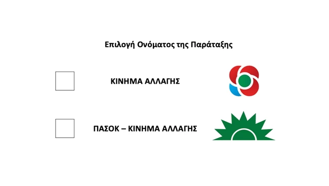 Την Κυριακή η ψηφοφορία για το όνομα: "ΠΑΣΟΚ - Κίνημα Αλλαγής" με σήμα τον πράσινο ήλιο - Ολα τα εκλογικά κέντρα