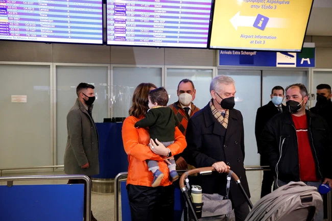 Πρόξενος Ελλάδας Μαριούπολη οικογένεια αεροδρόμιο