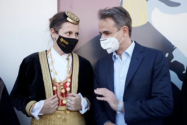 Ο Κυριάκος Μητσοτάκης στην Καλαμαριά