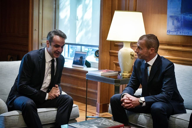 Μητσοτακης UEFA