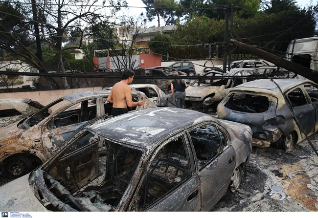 Φωτιά στο Μάτι