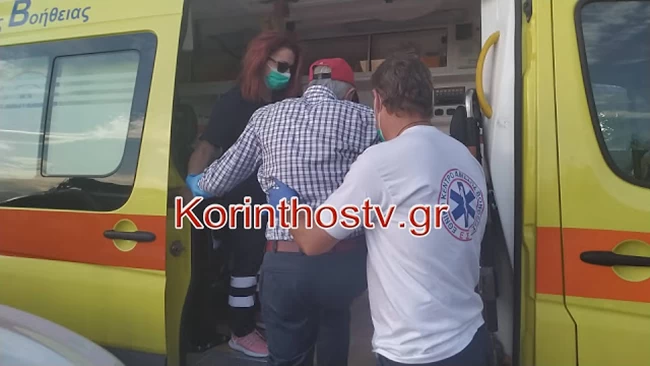 Τροχαίο στο Λουτράκι