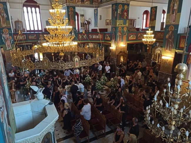 Μαρίτα Αγγελοπούλου κηδεία