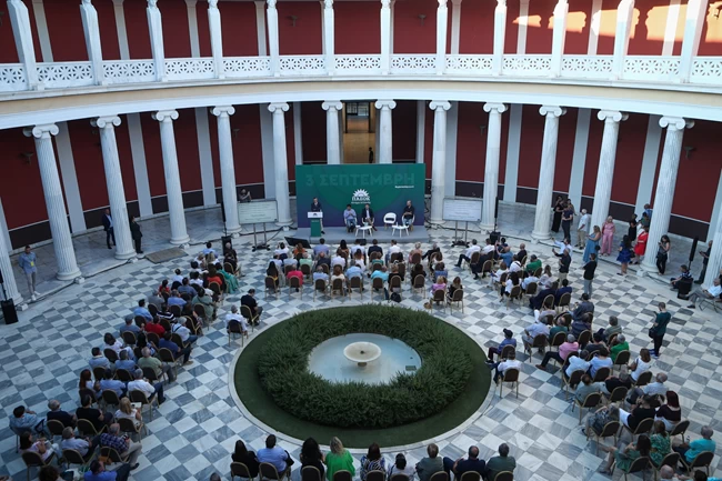 Εκδήλωση για τα 49 χρόνια ΠΑΣΟΚ: O Χάρης Δούκας παρουσίασε το σχέδιό του για να γίνει η Αθήνα περιβαλλοντικά βιώσιμη πόλη