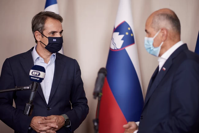 Μητσοτάκης Σλοβενία