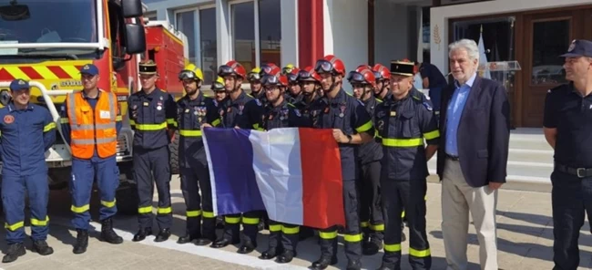 Γάλλοι πυροσβέστες