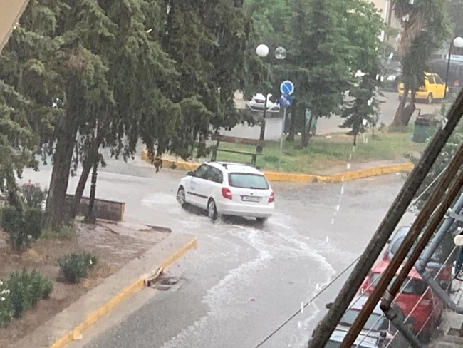 Βροχή στην Ηλιούπολη