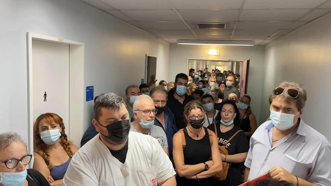 κρήτη υγειονομικοί συγκέντρωση