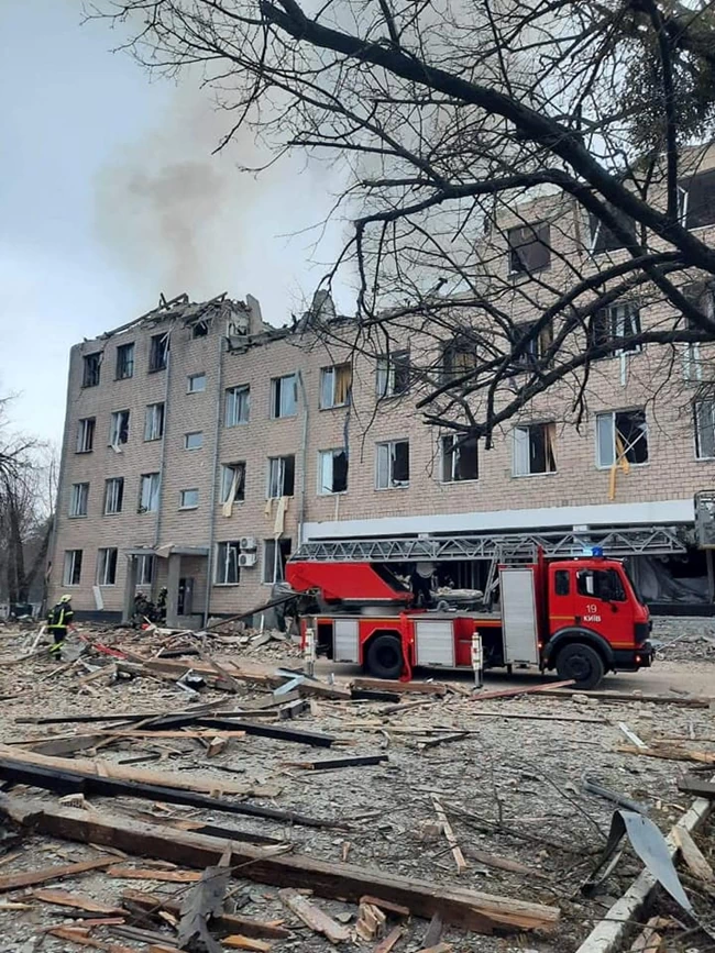 Κατεστραμμένα κτίρια από επιθέσεις στην Ουκρανία [Εικόνες]
