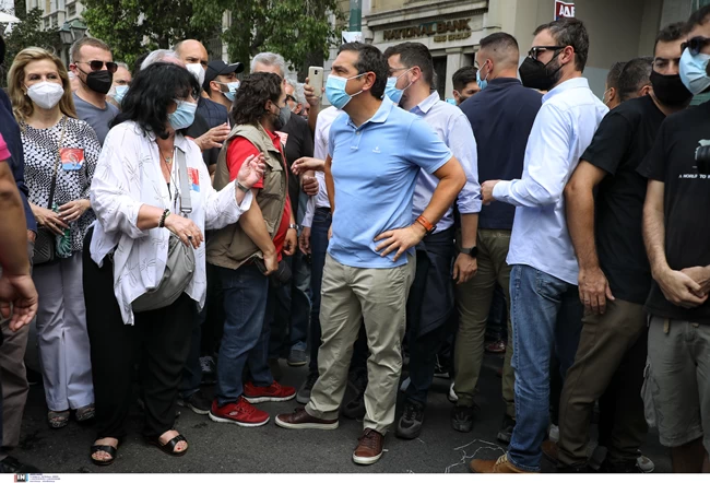 Τσίπρας πορεία