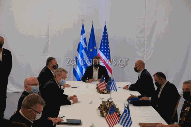 Μητσοτάκης Πομπέο Σούδα