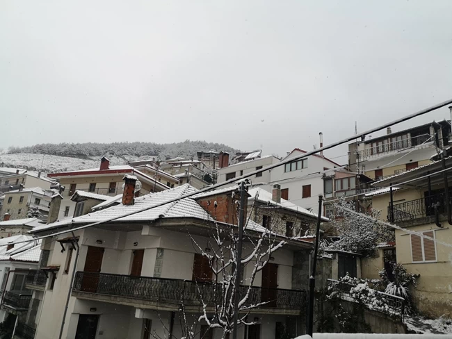 χιόνια
