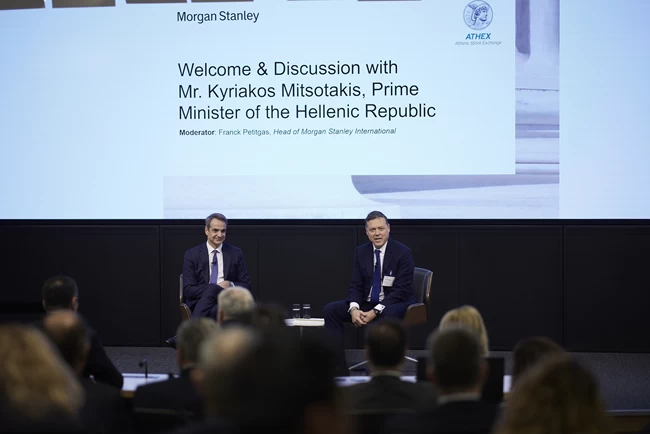 Μητσοτάκης Morgan Stanley