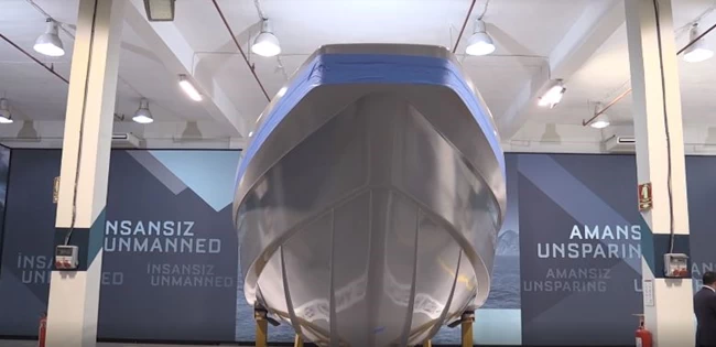 Φορτσάρει... ο Ερντογάν: Αυτό είναι το οπλισμένο μη επανδρωμένο σκάφος που θα επιχειρεί στο Αιγαίο [Εικόνες-Βίντεο<a href=