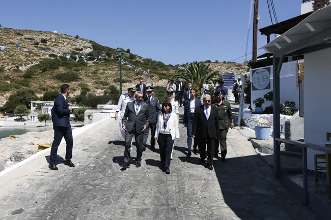 Σακελλαροπούλου από Αγαθονήσι: Η Ελλάδα θα προασπίσει με κάθε τρόπο τα κυριαρχικά της δικαιώματα