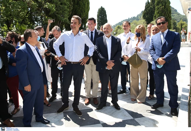 Μητσοτάκης από Κέρκυρα: Να στείλει η Ευρώπη μήνυμα αλληλεγγύης για να βγούμε από την κρίση του κορονοϊού