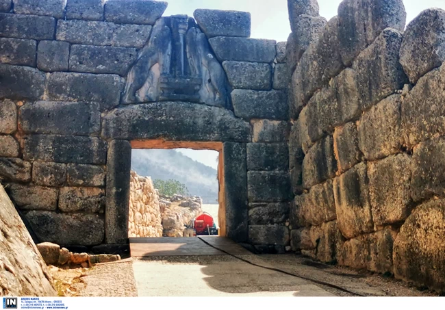 Μυκηνες φωτια