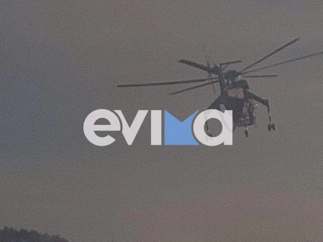 Φωτιά στην Εύβοια
