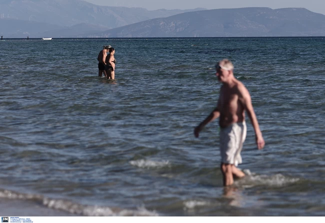 Χριστούγεννα παραλία