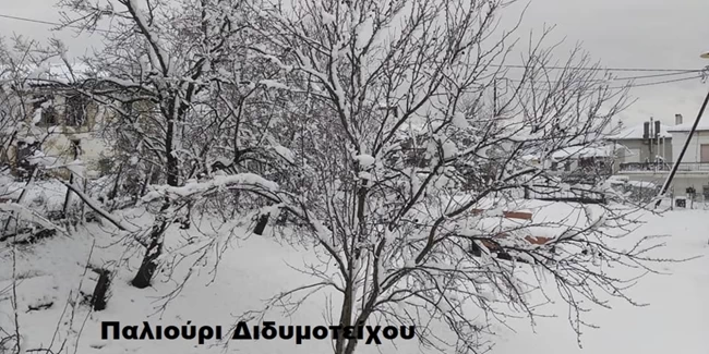 Κακοκαιρία - Έβρος