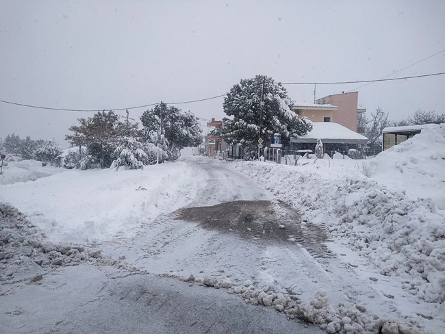 Φθιώτιδα Χιόνια