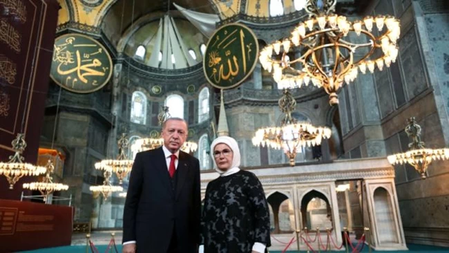 erdogan agia sofia