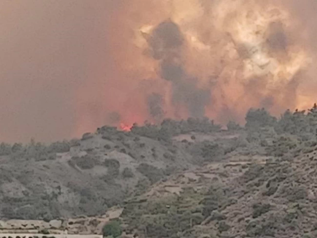 Κύπρος φωτιά