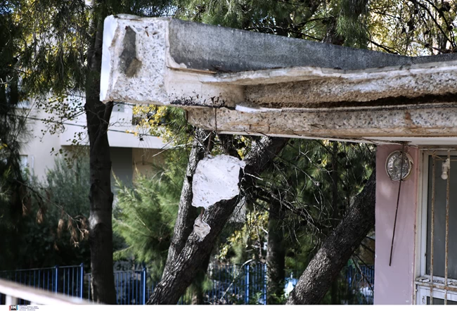 καταρρευση στεγης νεο ηρακλειο