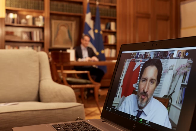 Μητσοτάκης σε Τριντό: Θέλουμε οι Καναδοί να μετέχουν στο success story της Ελλάδας
