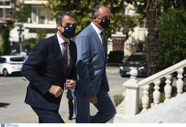 Το μήνυμα Μητσοτάκη από τη Θεσσαλονίκη: Οι μάσκες δουλεύουν όταν τις φοράμε όλοι