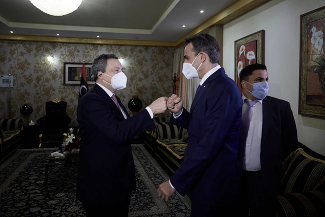 Μητσοτάκης Ντράγκι