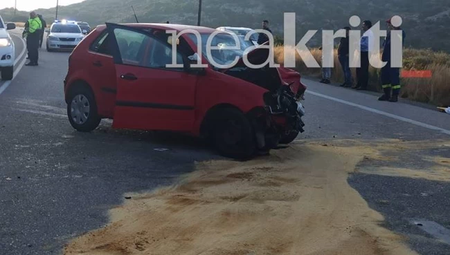 Τραγωδία στην Κρήτη: Νεκρή σε τροχαίο 60χρονη γιαγιά - Σώθηκε το 18 μηνών εγγονάκι της [Εικόνες]