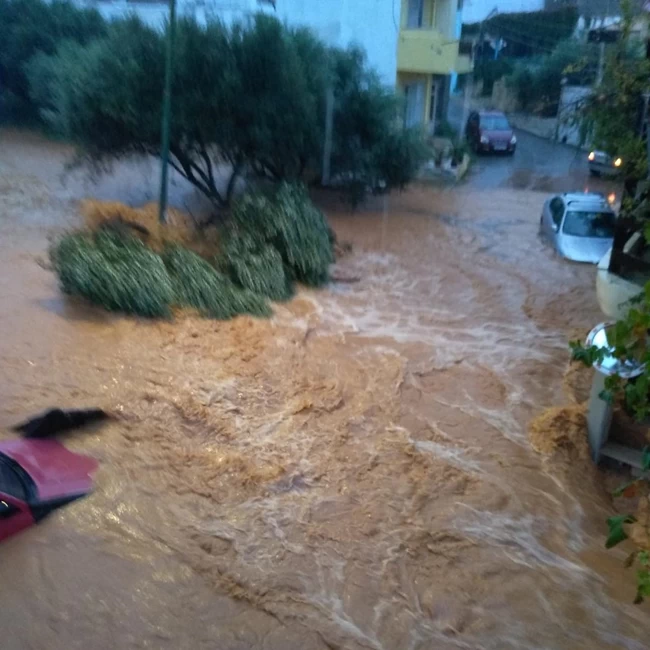 πλημμύρες Κρήτη