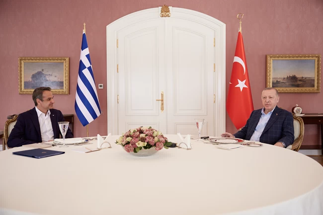 Έξαλλος ο Ερντογαν με τις δηλώσεις Μητσοτάκη στις ΗΠΑ: "Πρέπει να αναθεωρήσουμε την στρατηγική συνεργασία και εταιρική μας σχέση"