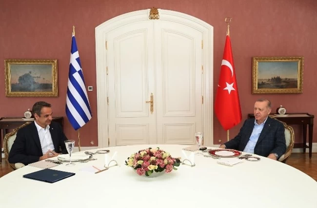 Μητσοτάκης Ερντογάν