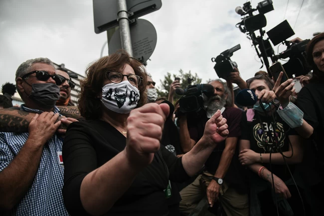 Δίκη Χρυσής Αυγής - Μάγδα Φύσσα: "Ήταν μια σημαντική νίκη, τίποτα δεν έχει τελειώσει ακόμα"